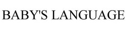 BABY'S LANGUAGE trademark