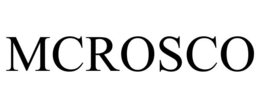 MCROSCO trademark