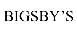 BIGSBY'S trademark
