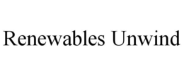 RENEWABLES UNWIND trademark
