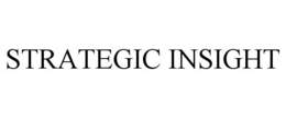 STRATEGIC INSIGHT trademark