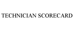 TECHNICIAN SCORECARD trademark