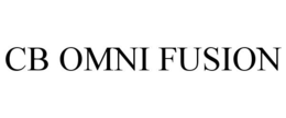 CB OMNI FUSION trademark
