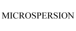 MICROSPERSION trademark