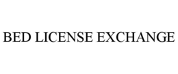 BED LICENSE EXCHANGE trademark