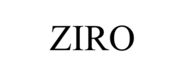 ZIRO trademark
