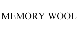 MEMORY WOOL trademark