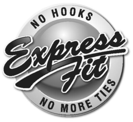 NO HOOKS EXPRESS FIT NO MORE TIES trademark