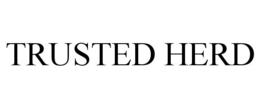 TRUSTED HERD trademark