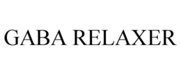 GABA RELAXER trademark