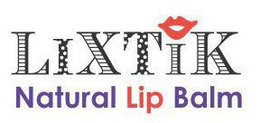 LIXTIK NATURAL LIP BALM trademark