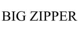 BIG ZIPPER trademark