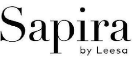 SAPIRA BY LEESA trademark