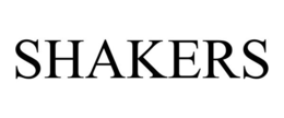 SHAKERS trademark