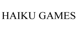 HAIKU GAMES trademark