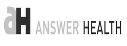 AH ANSWER HEALTH trademark