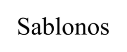 SABLONOS trademark