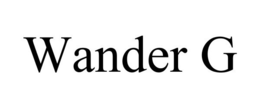 WANDER G trademark