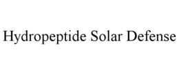 HYDROPEPTIDE SOLAR DEFENSE trademark