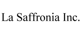 LA SAFFRONIA INC. trademark