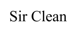 SIR CLEAN trademark
