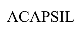 ACAPSIL trademark