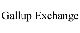 GALLUP EXCHANGE trademark