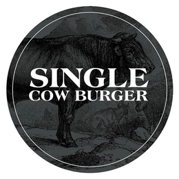 SINGLE COW BURGER trademark