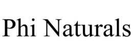 PHI NATURALS trademark