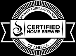 SPECIALTY COFFEE ASSOCIATION OF AMERICA CERTIFIED HOME BREWER trademark