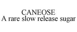 CANEOSE A RARE SLOW RELEASE SUGAR trademark