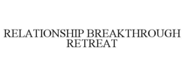 RELATIONSHIP BREAKTHROUGH RETREAT trademark