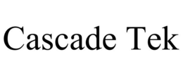 CASCADE TEK trademark