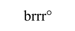 BRRR° trademark