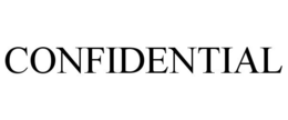 CONFIDENTIAL trademark