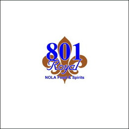 801 ROYAL NOLA FOOD & SPIRITS trademark