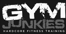 GYM JUNKIES HARDCORE FITNESS TRAINING trademark