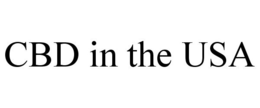 CBD IN THE USA trademark