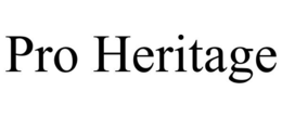 PRO HERITAGE trademark
