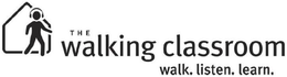THE WALKING CLASSROOM WALK. LISTEN. LEARN. trademark