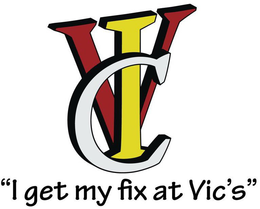 VIC "I GET MY FIX AT VIC'S" trademark