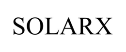 SOLARX trademark