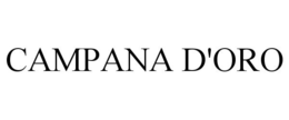 CAMPANA D'ORO trademark