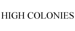 HIGH COLONIES trademark
