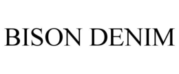 BISON DENIM trademark