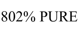 802% PURE trademark