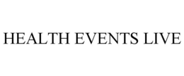 HEALTH EVENTS LIVE trademark
