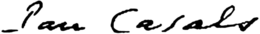 PAU CASALS trademark