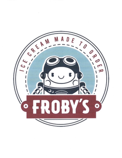 ICE CREAM MADE TO ORDER FROBY'S trademark