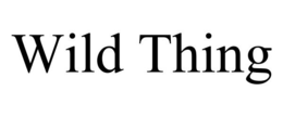 WILD THING trademark
